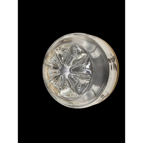 6 Vintage Frosted and Gold Leaf design Dessert Bowls 1960's 4 1/2 inch - Picture 6 of 16